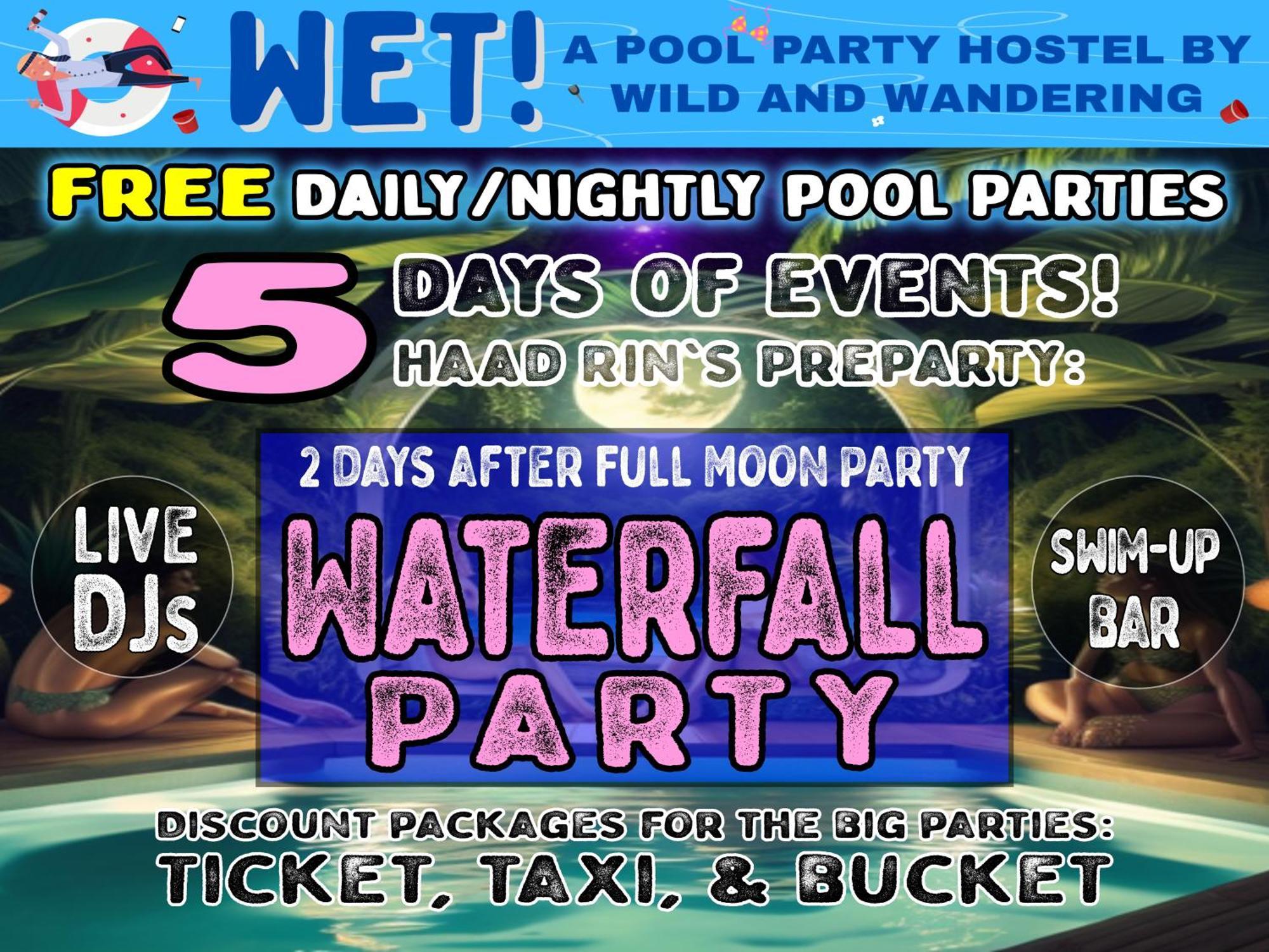 Wet! A Pool Party Hostel By Wild & Wandering Хаад Рин Екстериор снимка