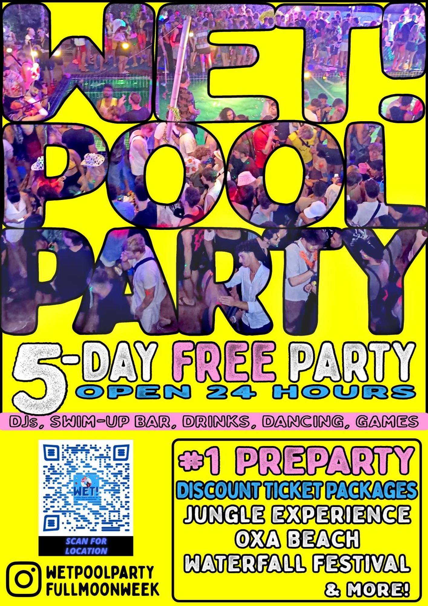 Wet! A Pool Party Hostel By Wild & Wandering Хаад Рин Екстериор снимка